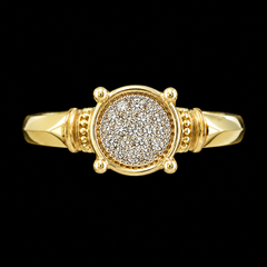 10K Yellow Gold Diamond Ring