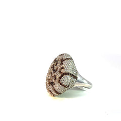 Two Tone 14kt Ring