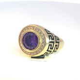 14 kt Purple Stone Ring