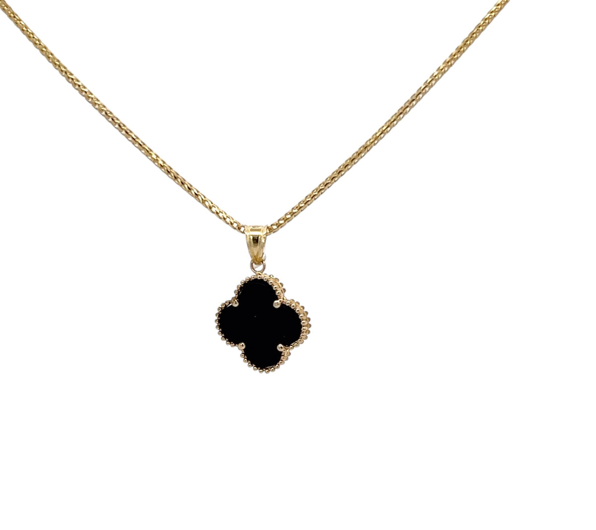 Black Flower Chain