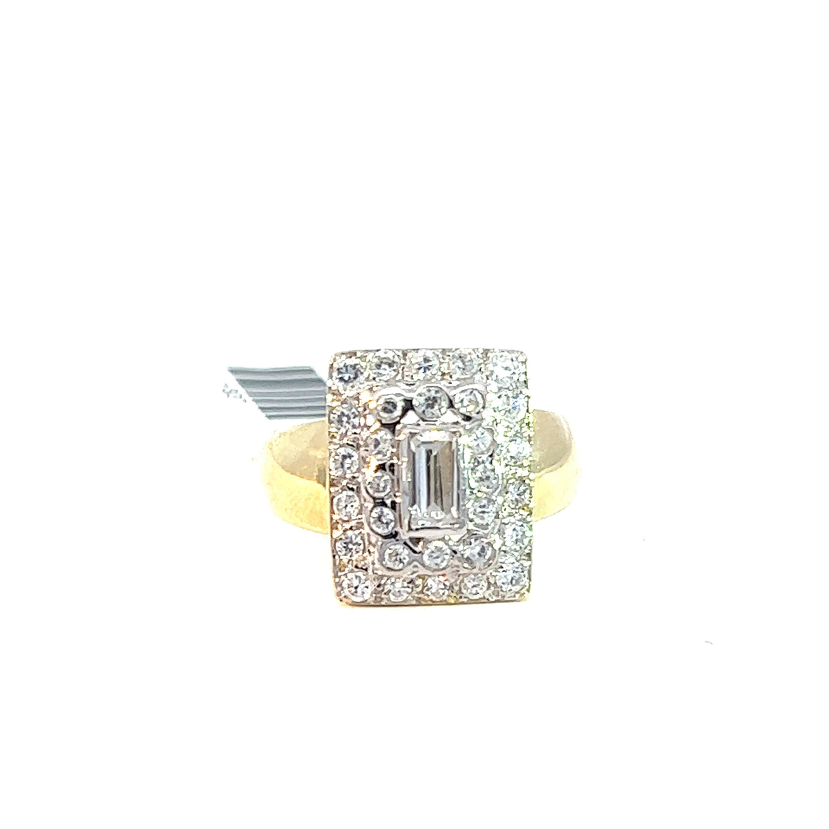 14 kt Square Ring
