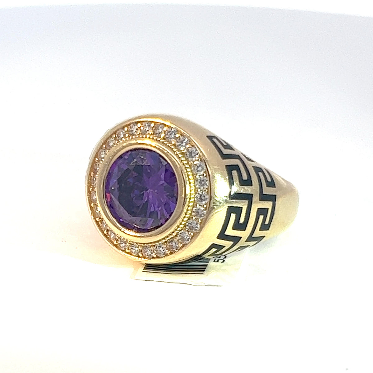 14 kt Purple Stone Ring