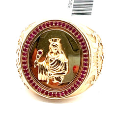 14 kt Santa Barbara Ring.