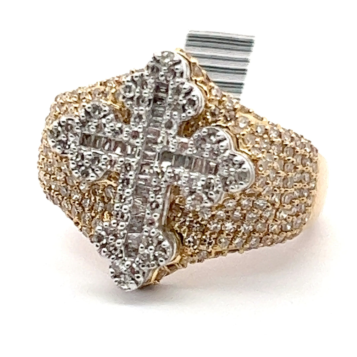 10 kt Cross Ring.