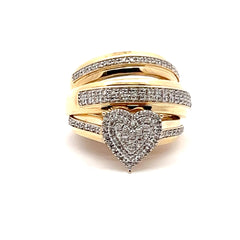 14kt Set Rings Engagement.