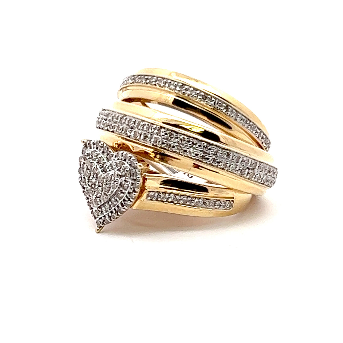 14kt Set Rings Engagement.