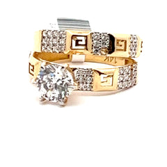 14 kt Ring engagement.