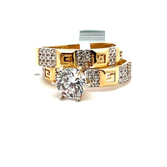 14 kt Ring engagement.