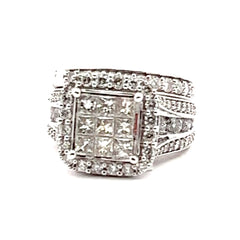 Diamond Engagement Ring Set.